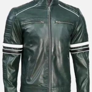 men s dark green biker leather jacket.jpg