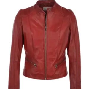 women red biker leather jacket.jpg