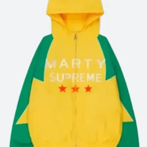 hailey bieber marty supreme jacket