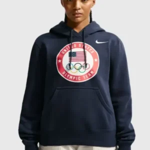 Nike ACG Team USA Phoenix Hoodie 2026 Winter Olympics Blue Pullover