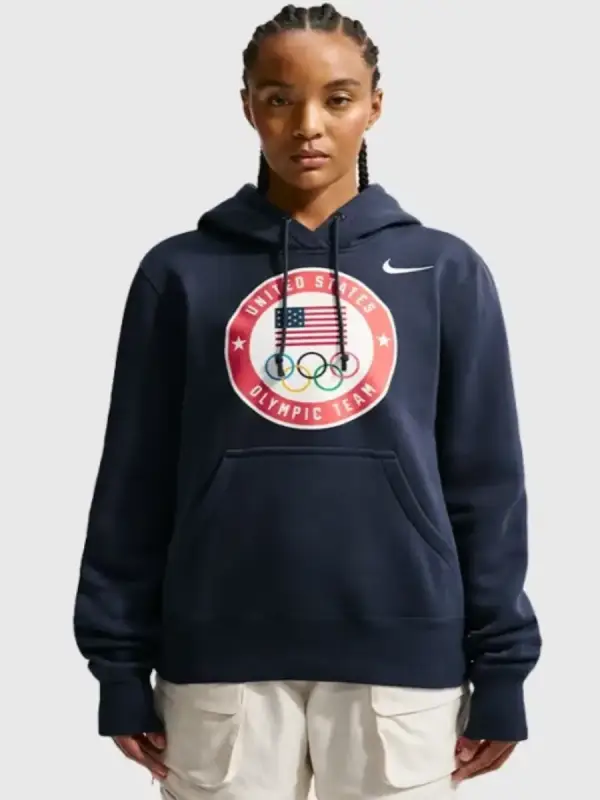 Nike ACG Team USA Phoenix Hoodie 2026 Winter Olympics Blue Pullover