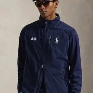men’s navy performance jacket – limited sports drop