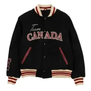 sca x hockey canada leaf & legacy bomber jacket