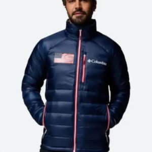 winter olympics 2026 columbia team usa puffer jacket