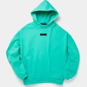 essentials mint leaf pullover hoodie unisex fleece sweatshirt