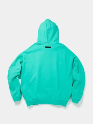 essentials mint leaf pullover hoodie unisex fleece sweatshirt